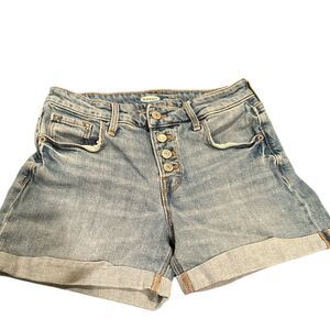 Old Navy High Rise Secret Slim Pockets  Jean Shorts Size 2
